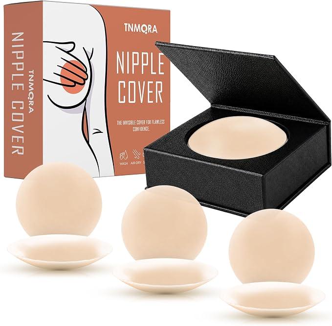 Silicone Nipple Covers shown in the TNMORA Amazon listing